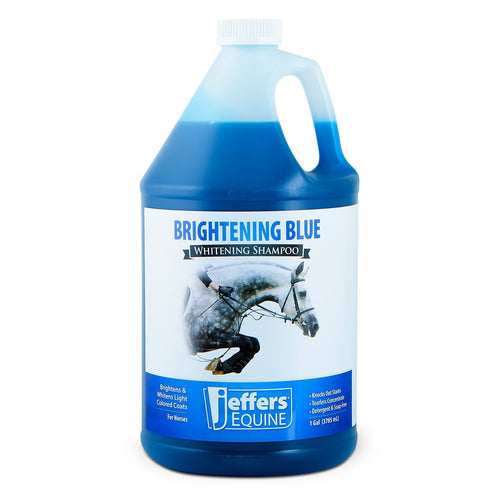 Equine BRIGHTENING BLUE Whitening Horse Shampoo