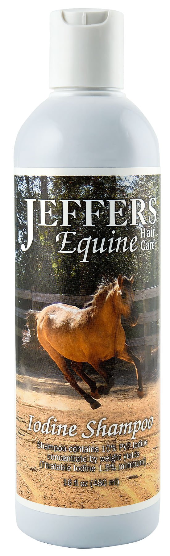 Equine Medicated Iodine Antibacterial and Antifungal Horse Shampoo