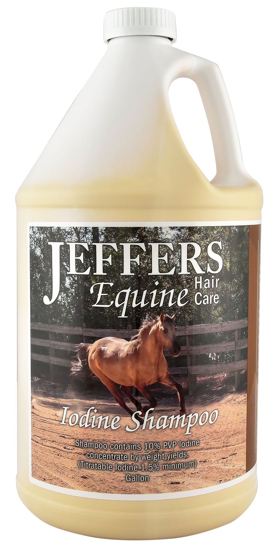 Equine Medicated Iodine Antibacterial and Antifungal Horse Shampoo