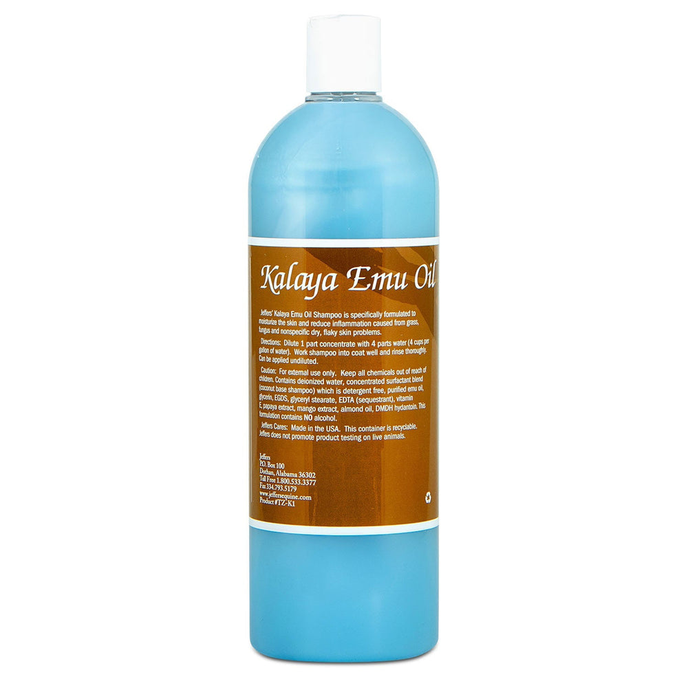 Equine Kalaya Emu Oil Ultra Moisturizing Horse Shampoo