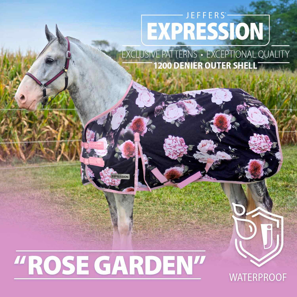 1200D Draft Horse Turnout Blanket, 240 g | Waterproof, Breathable & Safe Design