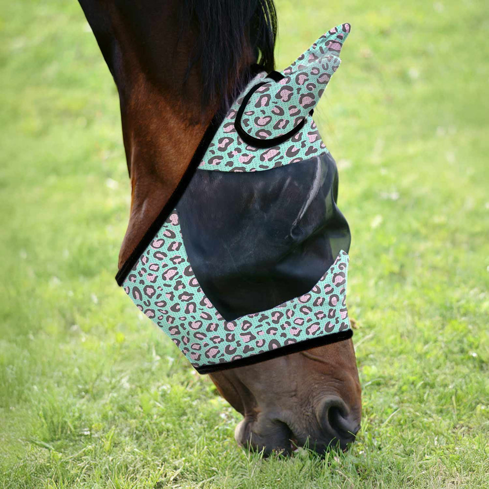 Expression Deluxe Mesh Horse Fly Mask with Ears