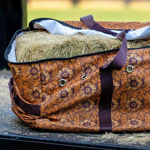 Expression Full Hay Bale Tote Bag