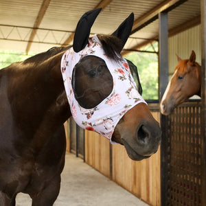 Expression Lycra Horse Fly Mask with Ears