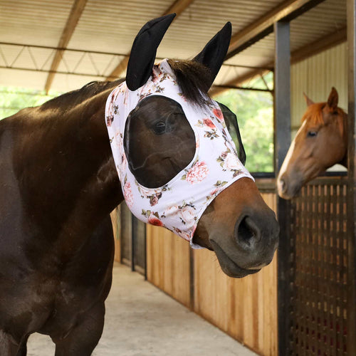 Expression Lycra Horse Fly Mask with Ears