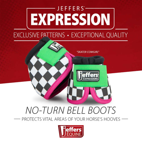Expression No-Turn Bell Boots for Horses, Pair