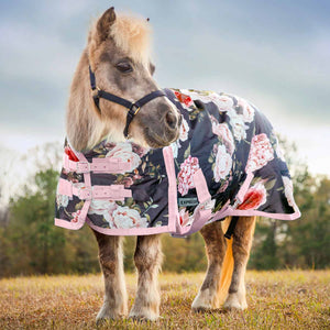 Pony 1200 Denier Medium Weight Standard Neck Turnout Blanket, 240g Fill