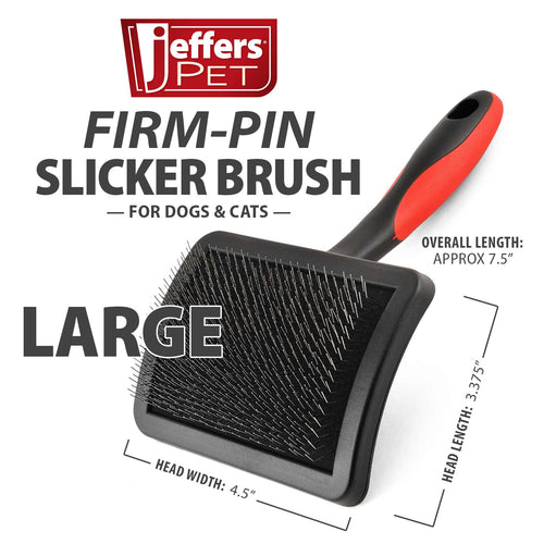Firm Pin Universal Slicker Pet Grooming Brush