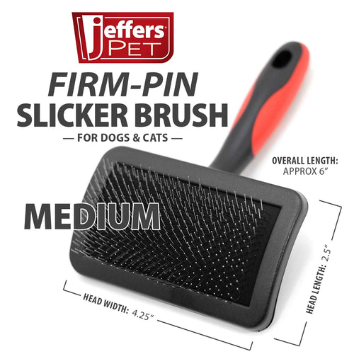 Firm Pin Universal Slicker Pet Grooming Brush