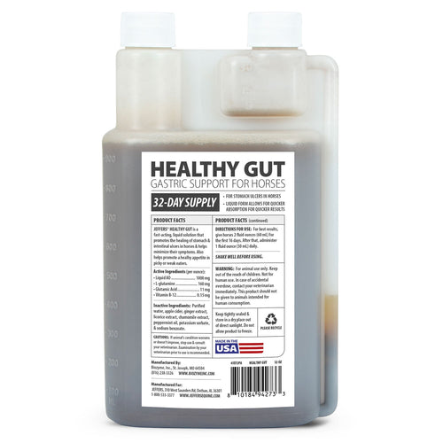 Healthy Gut Gastric Support Liquid Supplement for Horses