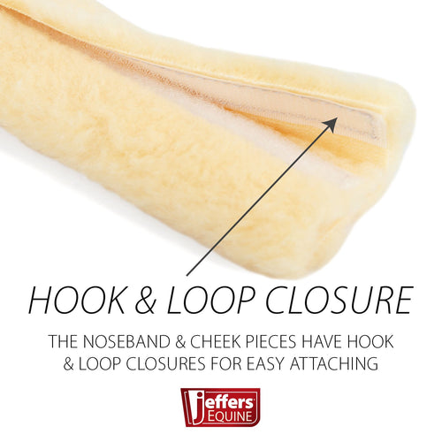 Horse Fleece Halter Tube, 4 Piece Comfort Set