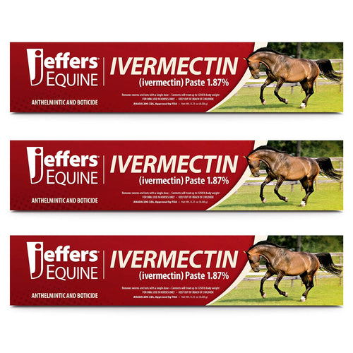 Ivermectin Horse Dewormer Gel, Apple Flavored