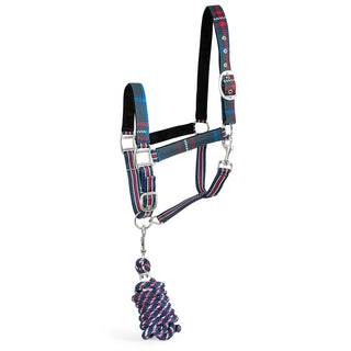 Matching Horse Halter & Lead Rope 2 Piece Set, Full Size