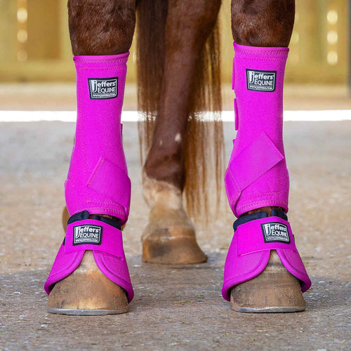 Protective Horse Boots, Solid Colors