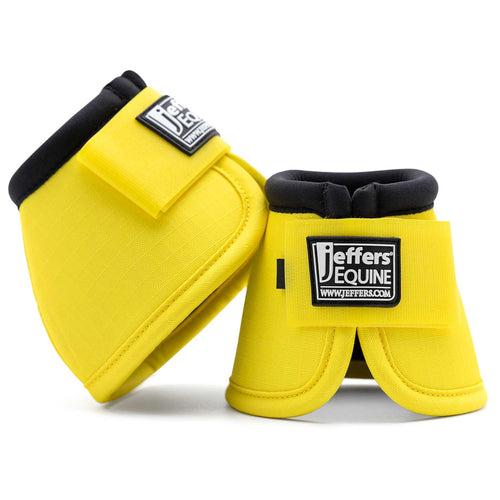 Jeffers No-Turn Bell Boots for Horses, Solid Colors, 2 ct