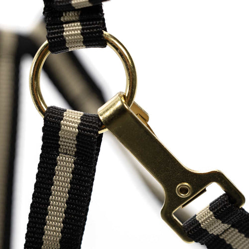 Padded Nylon Horse Halter with Throat Snap