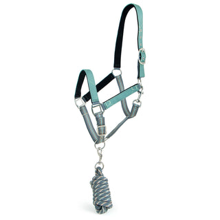 Matching Horse Halter & Lead Rope 2 Piece Set, Full Size