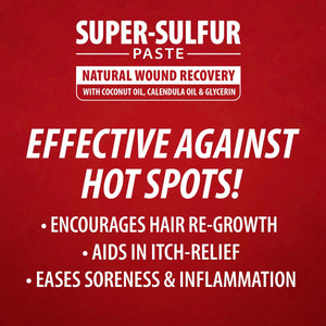 Super-Sulfur Skin & Wound Healing Paste for Pets, Horses, & Livestock