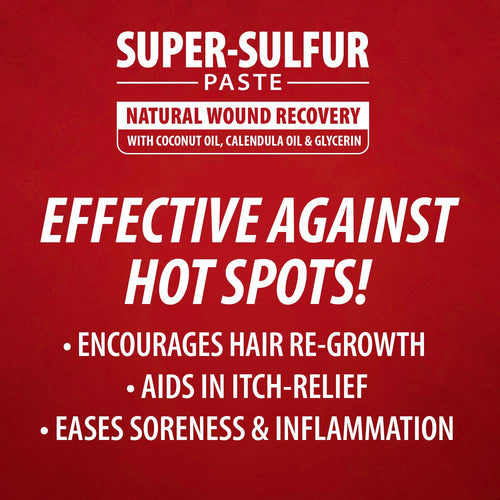 Super-Sulfur Skin & Wound Healing Paste for Pets, Horses, & Livestock