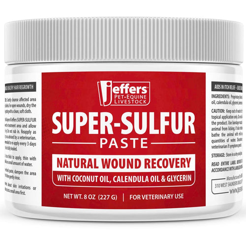 Super-Sulfur Skin & Wound Healing Paste for Pets, Horses, & Livestock