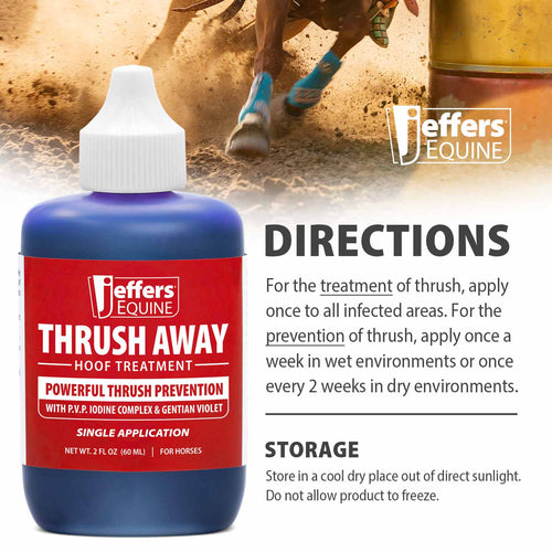 Thrush Away Hoof Treatment for Thrush in Horses, 2 oz