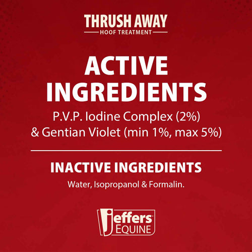 Thrush Away Hoof Treatment for Thrush in Horses, 2 oz