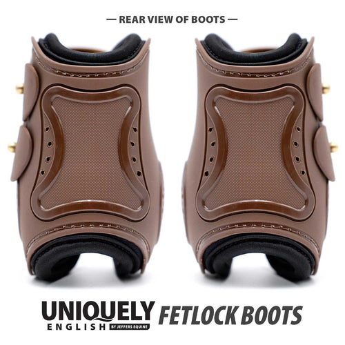 Uniquely English Fetlock Boots for Horses, 2-Pack