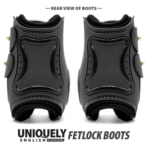 Uniquely English Fetlock Boots for Horses, 2-Pack