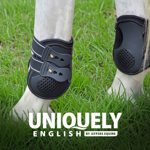 Uniquely English Fetlock Boots for Horses, 2-Pack