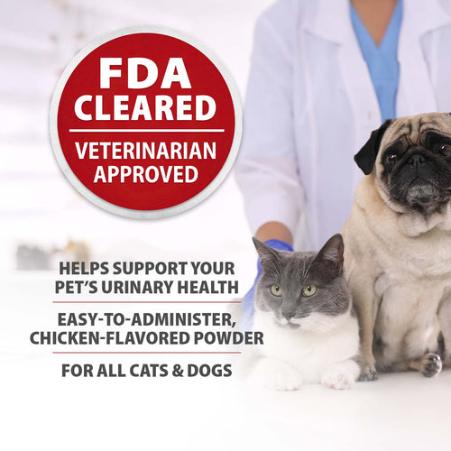 UrinaryWes Urinary Support Powder with D-Mannose for Dogs & Cats
