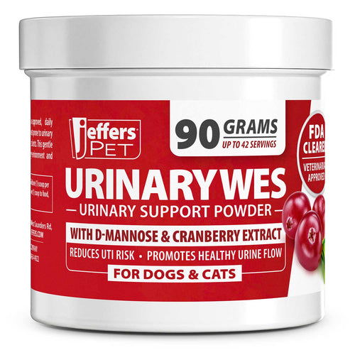 UrinaryWes Urinary Support Powder with D-Mannose for Dogs & Cats