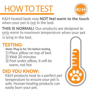 K&H Thermo-Lookout Pod Heated Cat Bed – Indoor Heated Cat Cave with Window, Removable Cushion, Cozy & Energy-Efficient