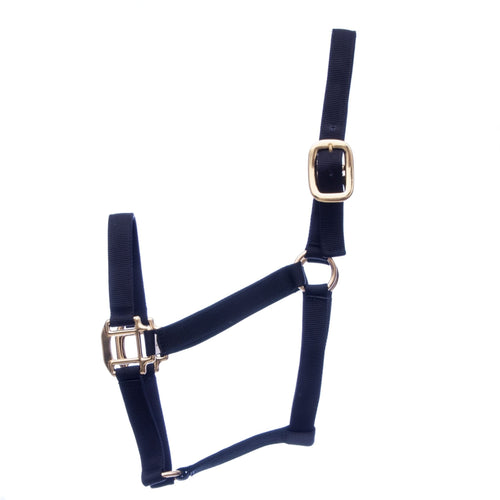 Premium Nylon Weanling & Yearling Horse Halters, 3-Ply, 1"