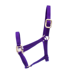 Premium Nylon Weanling & Yearling Horse Halters, 3-Ply, 1"